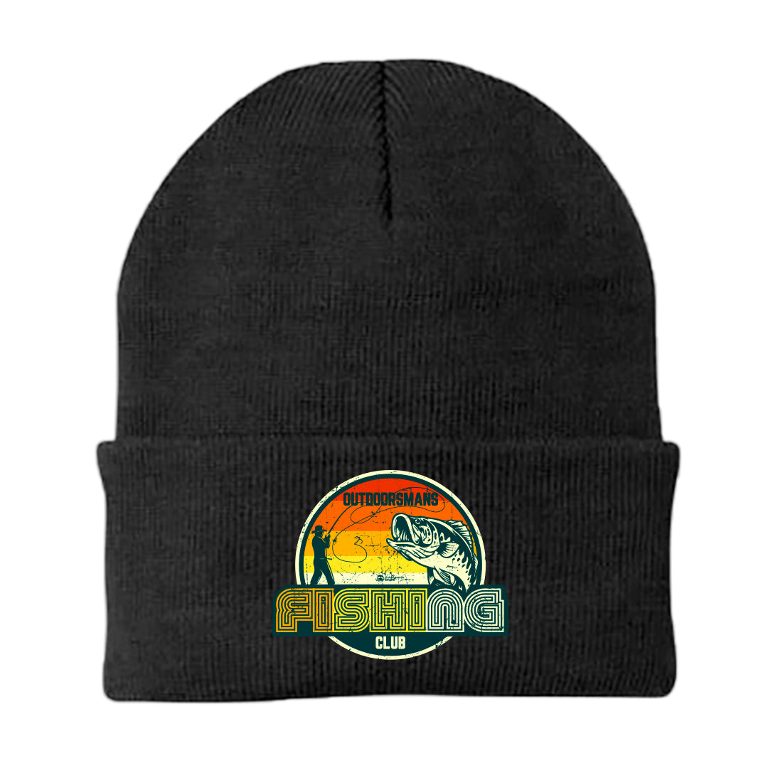 Outdoorsman Fishing Club 80 Embroidered Beanie