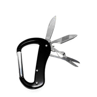 Thumbnail for Multifunctional Stainless Steel Carabiner Pocket Knife