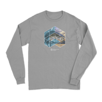 Thumbnail for Fishing Geometry' Men Long Sleeve Shirt