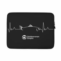 Thumbnail for Fishing Cardiogram Laptop Sleeve