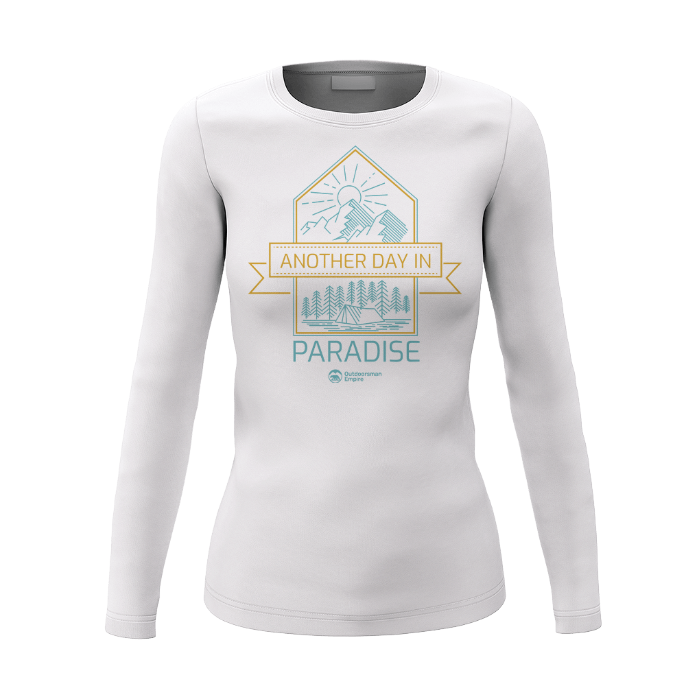 Another Day In Paradise Women Long Sleeve Shirt