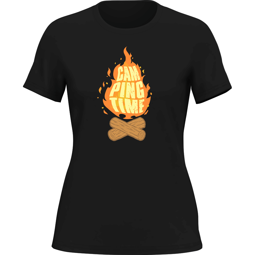 Camp Fire T-Shirt for Women