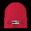 Camping Cardiogram Embroidered Beanie