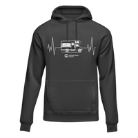 Thumbnail for Camping Cardiogram Unisex Hoodie