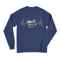 Thumbnail for Camping Cardiogram Men Long Sleeve Shirt