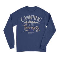 Thumbnail for Camping Is My Therapy Men Long Sleeve Shirt