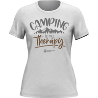 Thumbnail for Camping Is My Therapy T-Shirt for Women