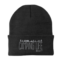 Thumbnail for Camping Life Embroidered Beanie