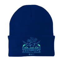 Thumbnail for Camping Lines Embroidered Beanie