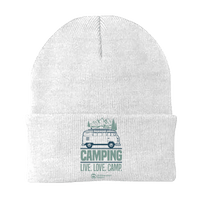 Thumbnail for Camping Live Love Camp Embroidered Beanie