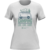 Thumbnail for Camping Live Love Camp T-Shirt for Women