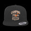 Camping No Expensive Embroidered Flat Bill Cap