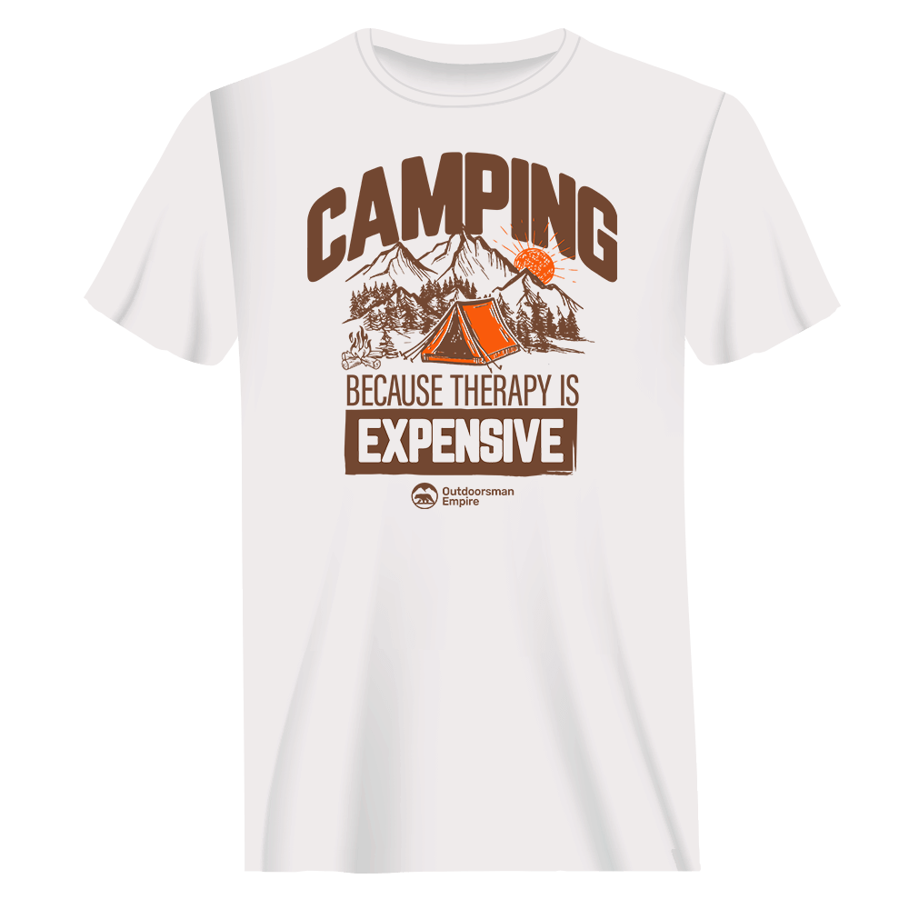 Camping No Expensive Man T-Shirt