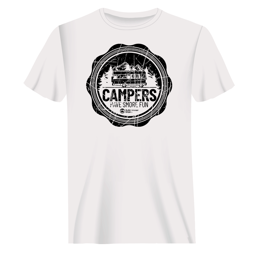 Camping Seal Man T-Shirt
