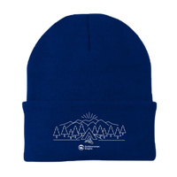 Thumbnail for Camping Triangles Embroidered Beanie