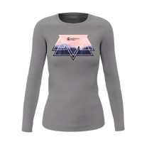 Thumbnail for Camping Triangles Women Long Sleeve Shirt