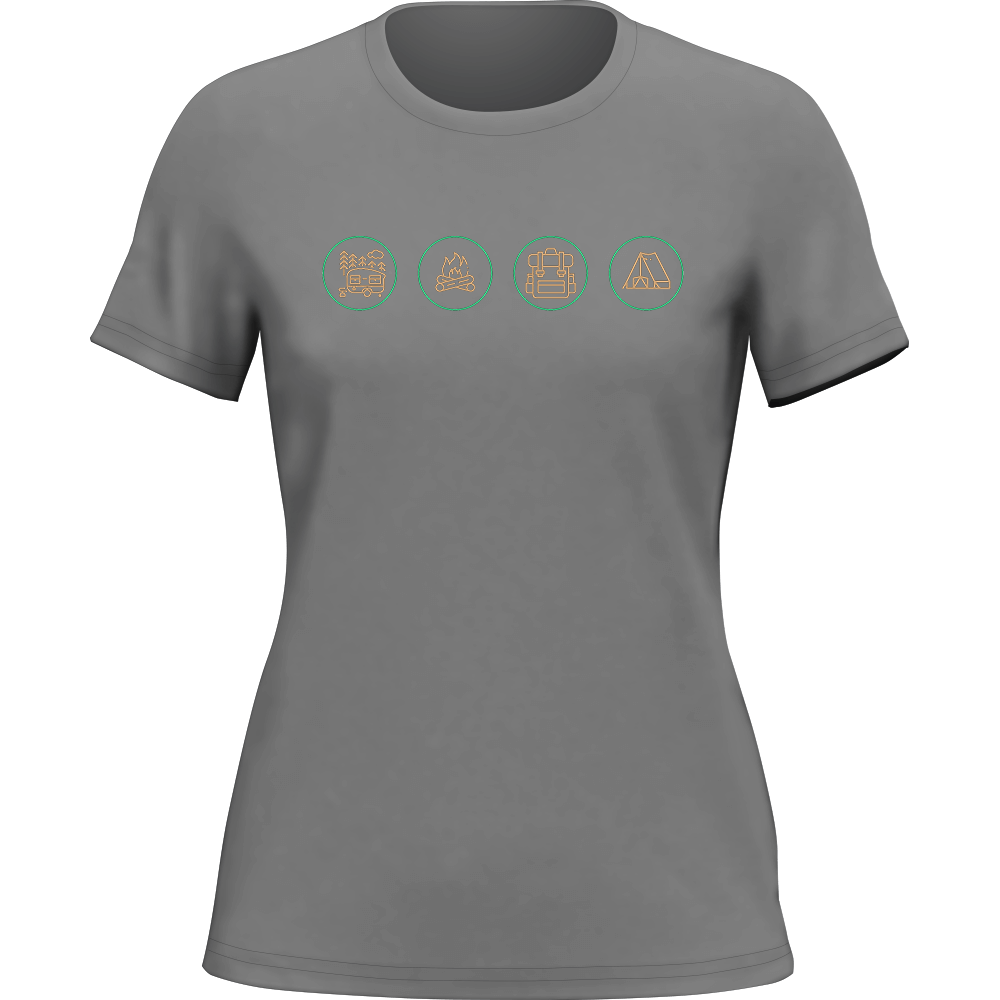 Camp Life T-Shirt for Women
