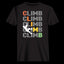 Climbbbbb Man T-Shirt