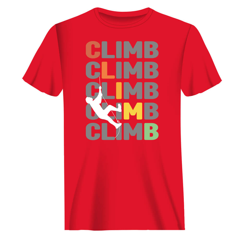 Climbbbbb Man T-Shirt