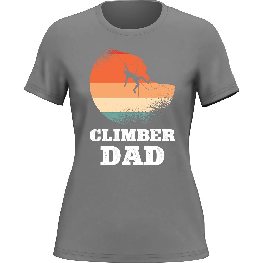 Climber Dad T-Shirt for Women