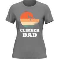 Thumbnail for Climber Dad T-Shirt for Women