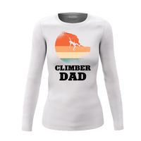 Thumbnail for Climber Dad Women Long Sleeve Shirt