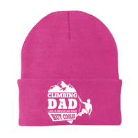 Thumbnail for Climbing Dad Embroidered Beanie