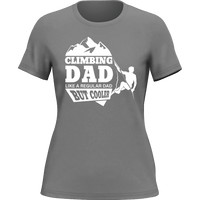 Thumbnail for Climbing Dad T-Shirt for Women