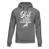 Thumbnail for Climbing Just A Girl Who Loves Climbing Unisex Hoodie