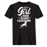 Thumbnail for Climbing Just A Girl Who Loves Climbing Man T-Shirt