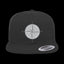 Compass Camping Embroidered Flat Bill Cap
