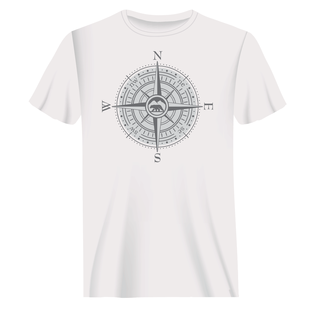 Compass Camping Man T-Shirt