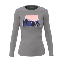 Thumbnail for Geometric Camping Women Long Sleeve Shirt