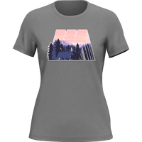 Thumbnail for Geometric Camping T-Shirt for Women