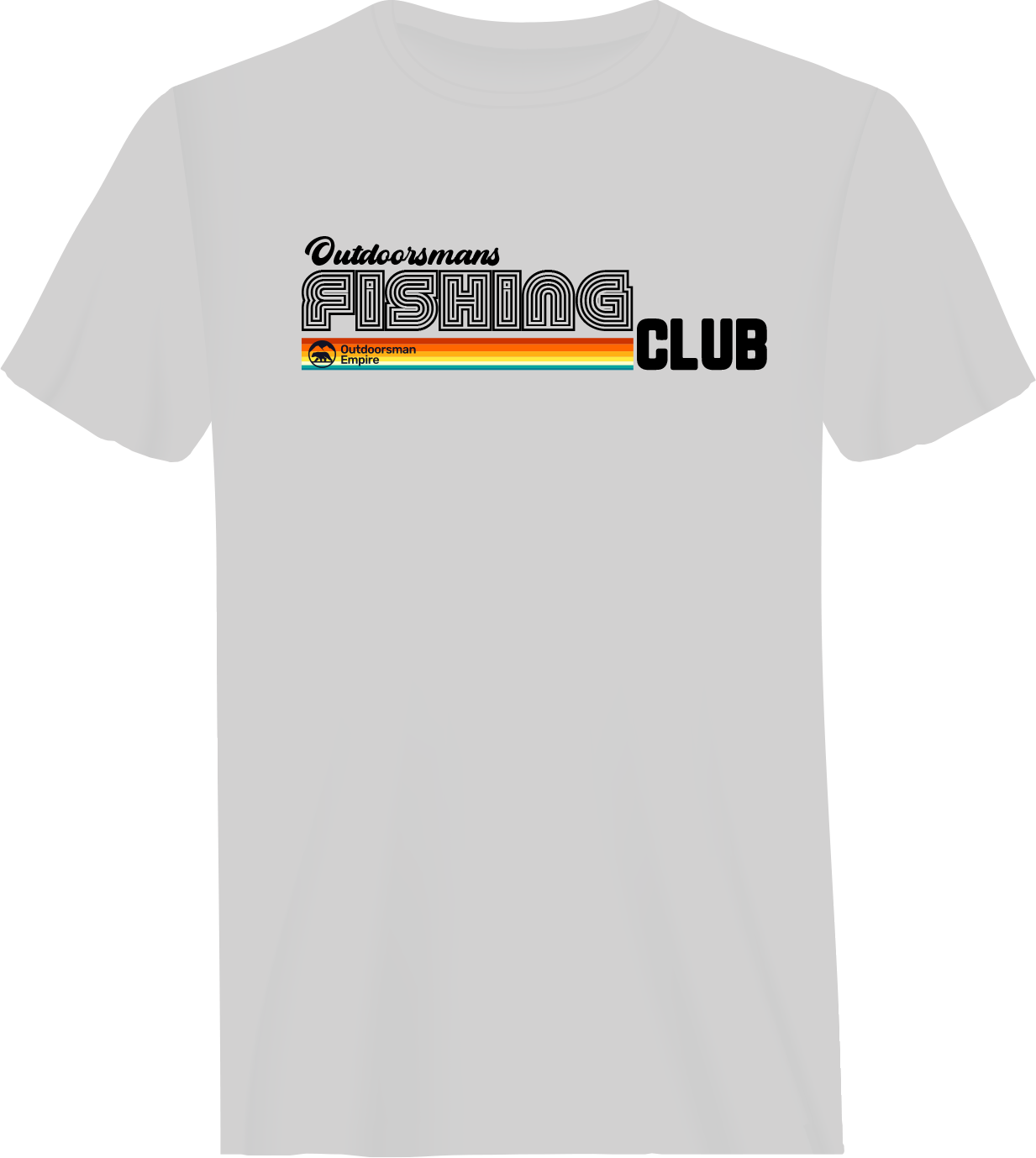 Outdoorsman Fishing Club Disco Man T-Shirt