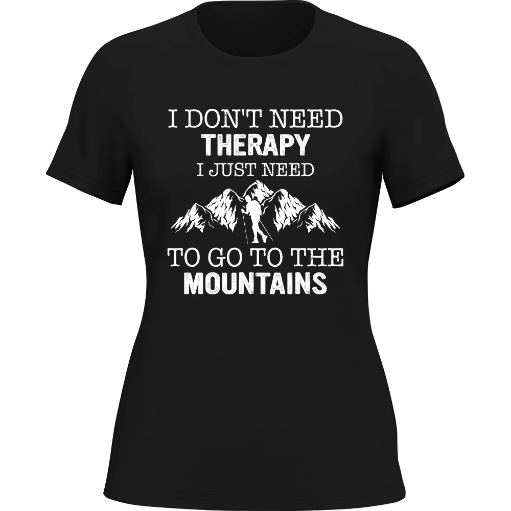 Hiking I Don't Need Therapy T-Shirt for Women