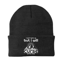 Thumbnail for Hiking I Won't Give Up But I Will Curse Embroidered Beanie