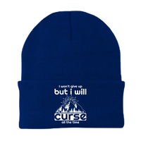 Thumbnail for Hiking I Won't Give Up But I Will Curse Embroidered Beanie