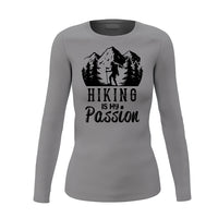 Thumbnail for Hiking Is My Passion Women Long Sleeve Shirt