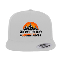 Thumbnail for Hiking Show Me To The Mountains Printed Flat Bill Cap