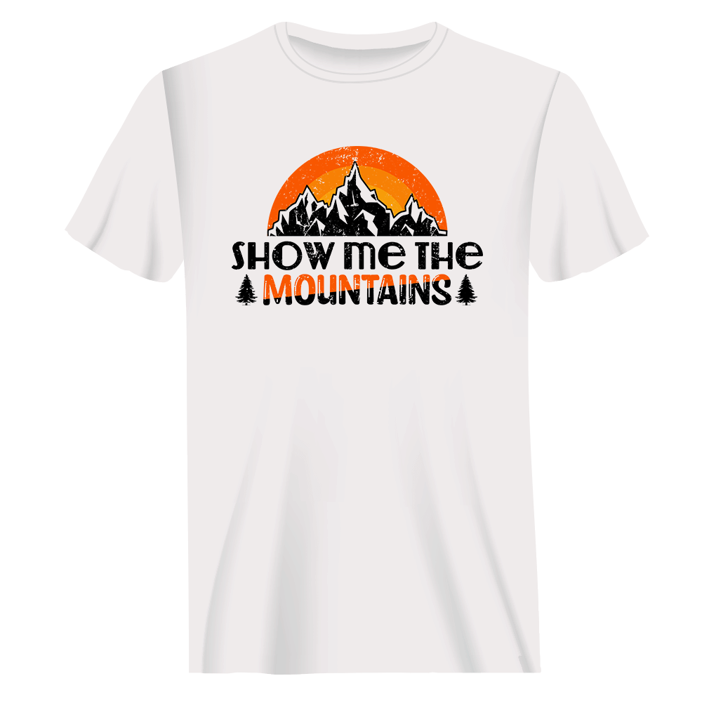Hiking Show Me To The Mountains T-Shirt for Men