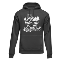 Thumbnail for Hiking Take Me To The Mountains Adult Fleece Hooded Sweatshirt