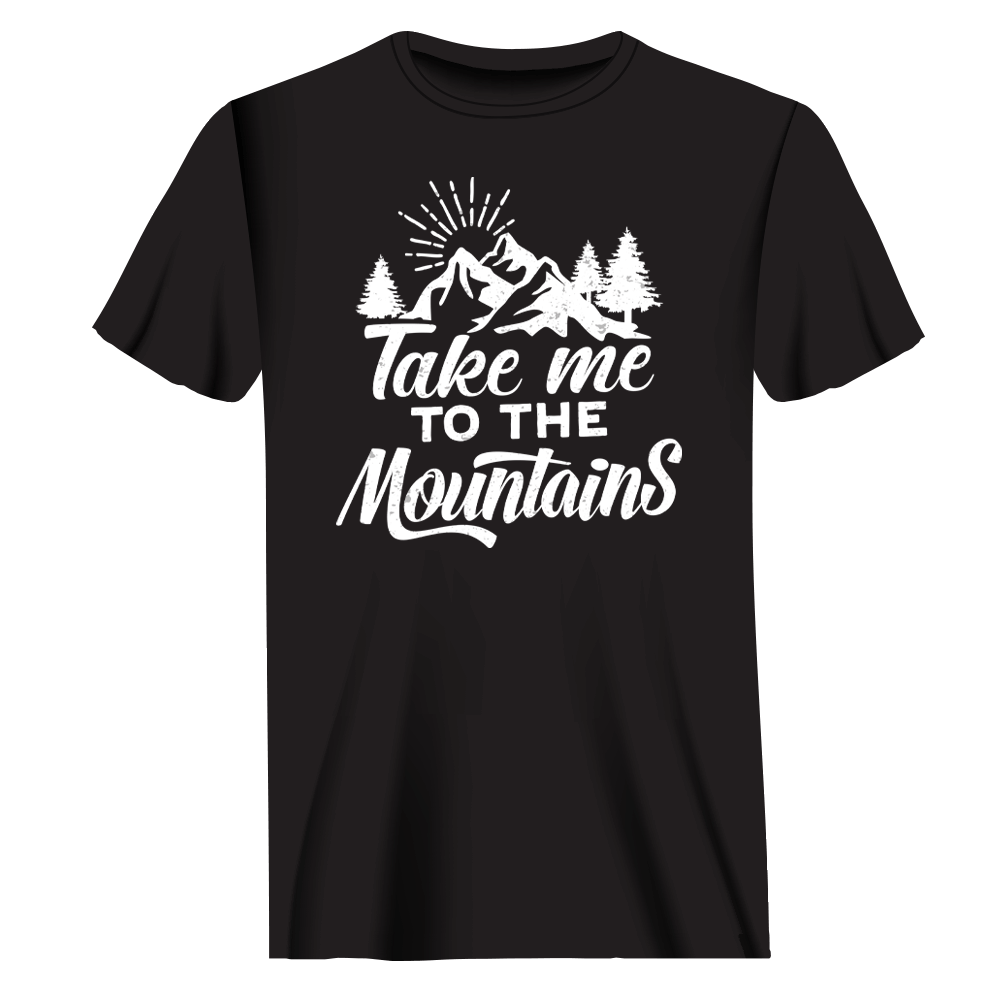 Hiking Take Me To The Mountains T-Shirt for Men