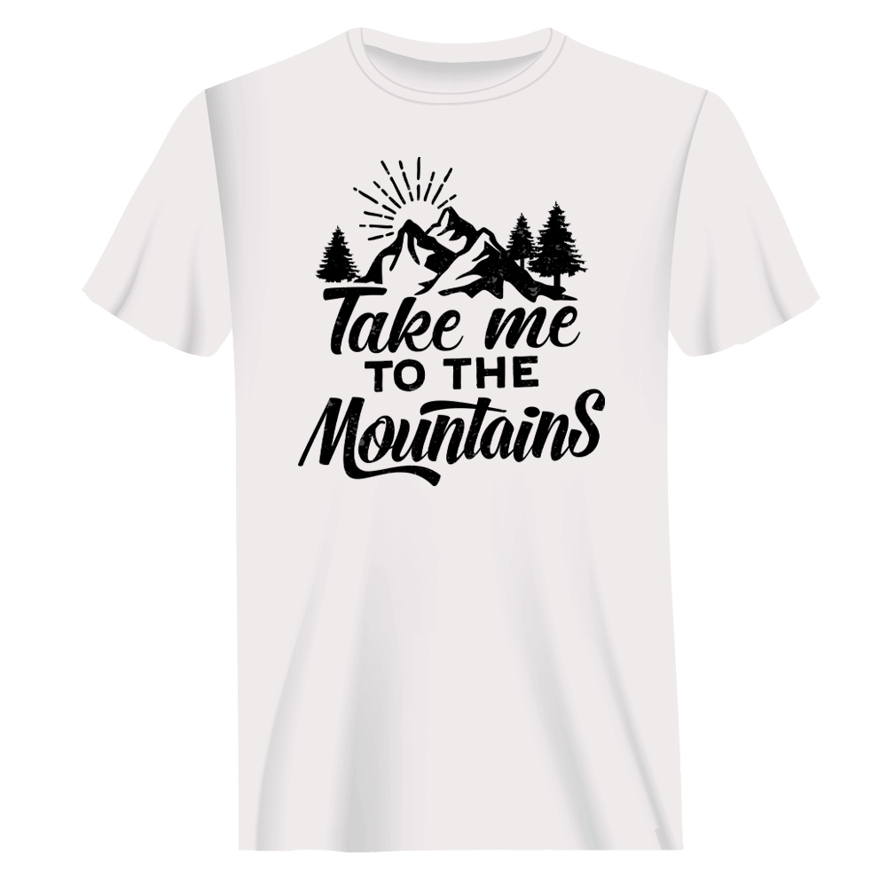 Hiking Take Me To The Mountains T-Shirt for Men