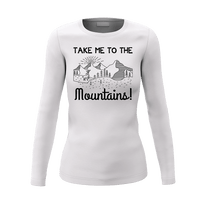 Thumbnail for Hiking Take Me To The Mountains Women Long Sleeve Shirt