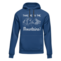 Thumbnail for Hiking Take Me To The Mountains Adult Fleece Hooded Sweatshirt