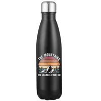 Thumbnail for Hiking The Mountains Are Calling Stainless Steel Water Bottle