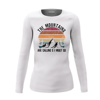 Thumbnail for Hiking The Mountains Are Calling Women Long Sleeve Shirt