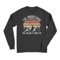 Thumbnail for Hiking The Mountains Are Calling Long Sleeve Shirt