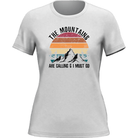 Thumbnail for Hiking The Mountains Are Calling T-Shirt for Women